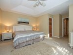 Master Bedroom with King Bed at 220 Evian